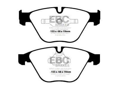 EBC Brakes Yellowstuff Brake Pad Sets Fronts Only - DP42006R