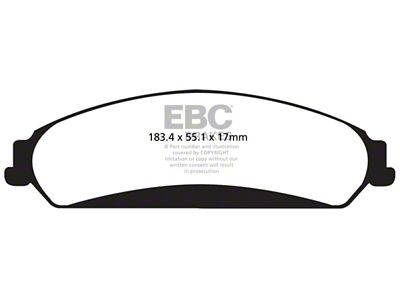 EBC Brakes Redstuff Brake Pad Sets Fronts Only - DP32139C