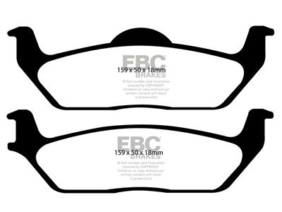 EBC Brakes Yellowstuff Brake Pad Sets Rears Only - DP41697R