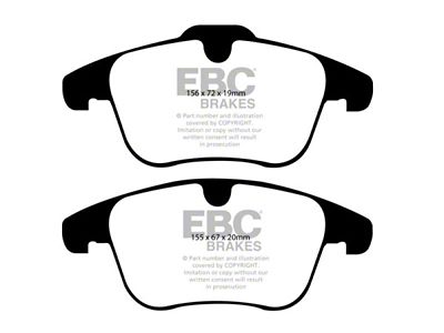 EBC Brakes Redstuff Brake Pad Sets Fronts Only - DP31932C