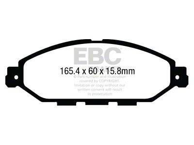 EBC Brakes Greenstuff Brake Pad Sets Fronts Only - DP23010