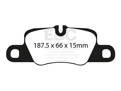 EBC Brakes Bluestuff Brake Pad Sets Rears Only - DP51858NDX