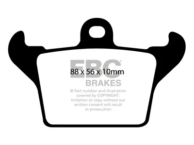 EBC Brakes Ultimax2 Brake Pad Sets Rears Only - UD1034