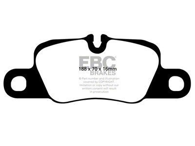 EBC Brakes Redstuff Brake Pad Sets Rears Only - DP31858C