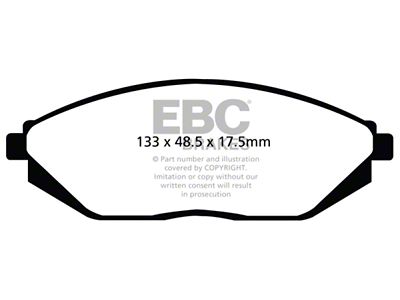 EBC Brakes Greenstuff Brake Pad Sets Fronts Only - DP22097