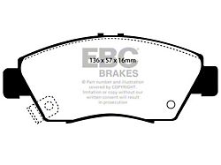 EBC Brakes Ultimax2 Brake Pad Sets Fronts Only - UD621