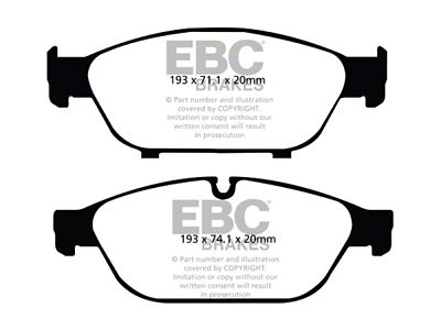 EBC Brakes Redstuff Brake Pad Sets Fronts Only - DP32086C