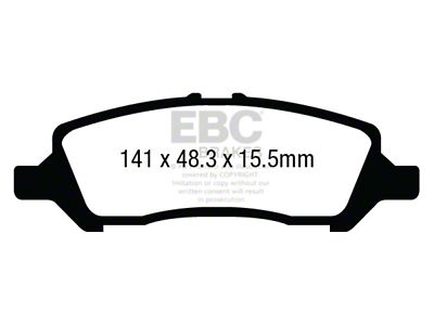 EBC Brakes Ultimax2 Brake Pad Sets Rears Only - UD1647
