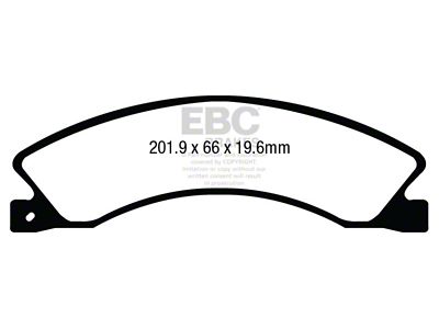 EBC Brakes Yellowstuff Brake Pad Sets Rears Only - DP43021R