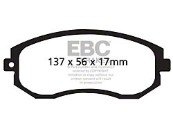 EBC Brakes Yellowstuff Brake Pad Sets Fronts Only - DP41884R