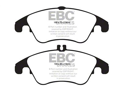 EBC Brakes Ultimax2 Brake Pad Sets Fronts Only - UD1342