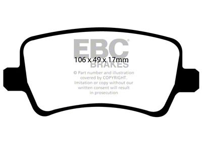 EBC Brakes Greenstuff Brake Pad Sets Rears Only - DP61934
