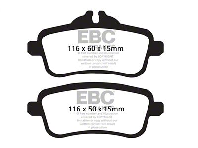 EBC Brakes Bluestuff Brake Pad Sets Rears Only - DP52137NDX