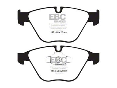 EBC Brakes Ultimax2 Brake Pad Sets Fronts Only - UD1260
