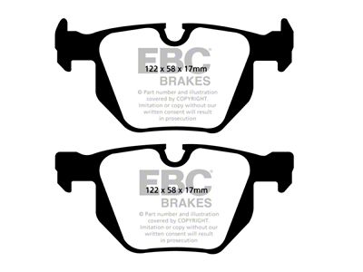 EBC Brakes Redstuff Brake Pad Sets Rears Only - DP31588C
