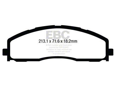 EBC Brakes Ultimax2 Brake Pad Sets Fronts Only - UD1680