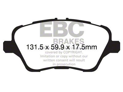 EBC Brakes Greenstuff Brake Pad Sets Fronts Only - DP22149