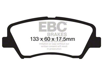 EBC Brakes Greenstuff Brake Pad Sets Fronts Only - DP21874