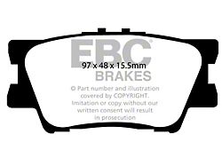 EBC Brakes Redstuff Ceramic Brake Pads; Front Pair