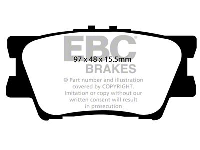 EBC Brakes Ultimax2 Brake Pad Sets Rears Only - UD1212