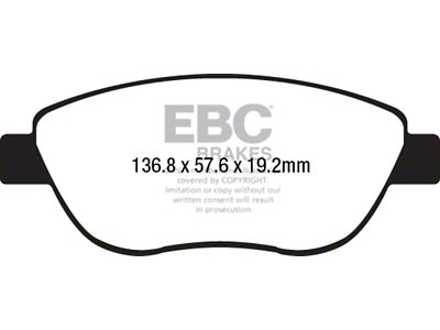 EBC Brakes Redstuff Brake Pad Sets Fronts Only - DP32212C