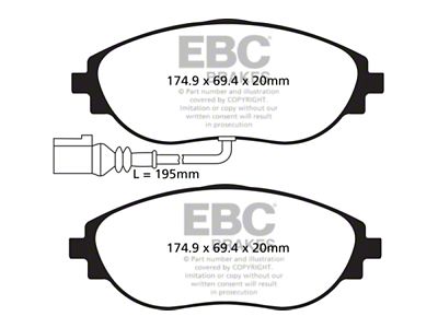 EBC Brakes Yellowstuff Brake Pad Sets Fronts Only - DP42127R