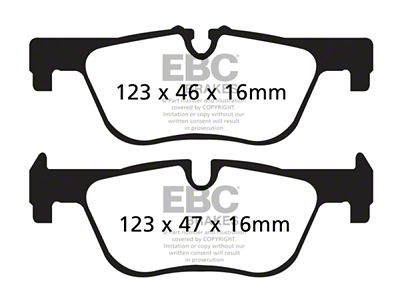 EBC Brakes Ultimax2 Brake Pad Sets Rears Only - UD1613