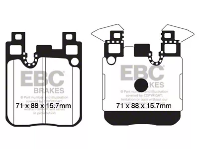EBC Brakes Redstuff Brake Pad Sets Rears Only - DP32133C