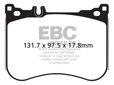 EBC Brakes Redstuff Brake Pad Sets Fronts Only - DP32178C