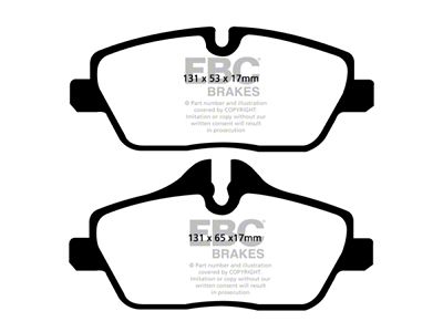 EBC Brakes Greenstuff Brake Pad Sets Fronts Only - DP22056