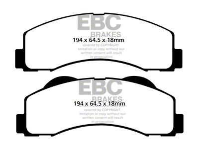 EBC Brakes Ultimax2 Brake Pad Sets Fronts Only - UD1414