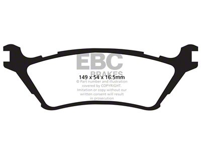 EBC Brakes Extra Duty Brake Pad Sets Rears Only - ED91891