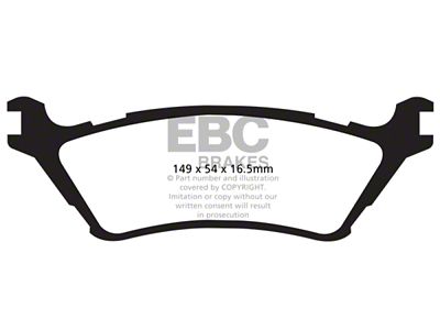 EBC Brakes Greenstuff Brake Pad Sets Rears Only - DP61891