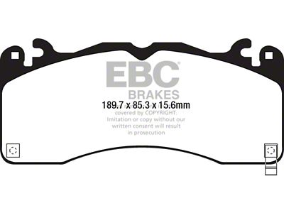 EBC Brakes Redstuff Brake Pad Sets Fronts Only - DP33040C