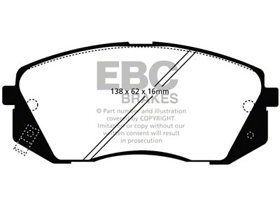 EBC Brakes Ultimax2 Brake Pad Sets Fronts Only - UD1826