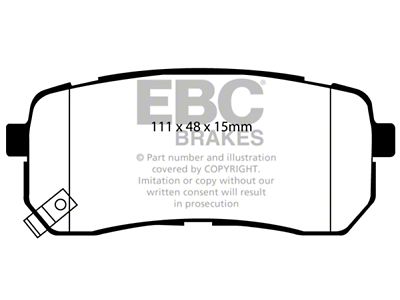EBC Brakes Ultimax2 Brake Pad Sets Rears Only - UD1302