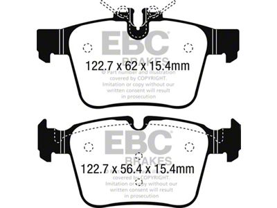 EBC Brakes Greenstuff Brake Pad Sets Rears Only - DP22215