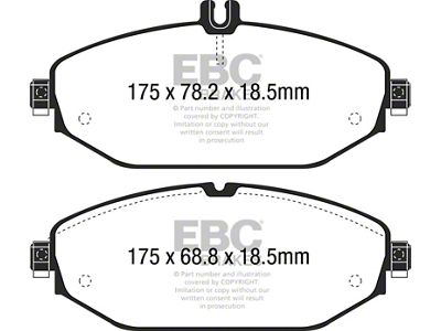 EBC Brakes Greenstuff Brake Pad Sets Fronts Only - DP22214
