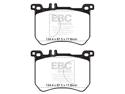 EBC Brakes Redstuff Brake Pad Sets Fronts Only - DP32179C