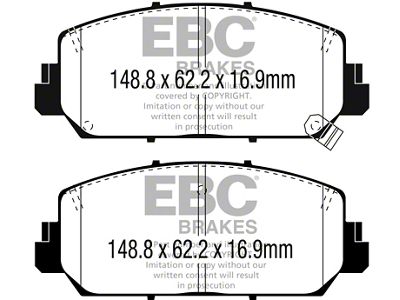 EBC Brakes Ultimax2 Brake Pad Sets Fronts Only - UD1832