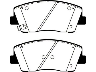 EBC Brakes Ultimax2 Brake Pad Sets Fronts Only - UD2117