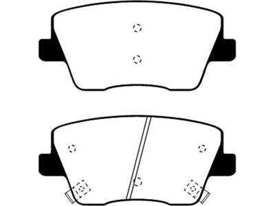 EBC Brakes Ultimax2 Brake Pad Sets Rears Only - UD2212