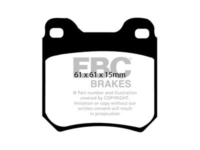 EBC Brakes Bluestuff Brake Pad Sets Rears Only - DP5675NDX