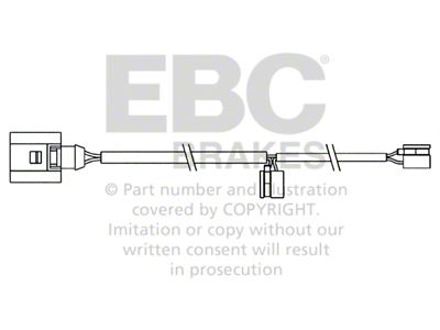 EBC Brakes Wear Leads Rears Only - EFA158