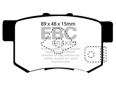 EBC Brakes Bluestuff Brake Pad Sets Rears Only - DP51193/2NDX