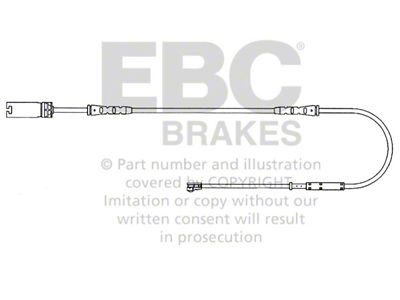 EBC Brakes Wear Leads Fronts Only - EFA136