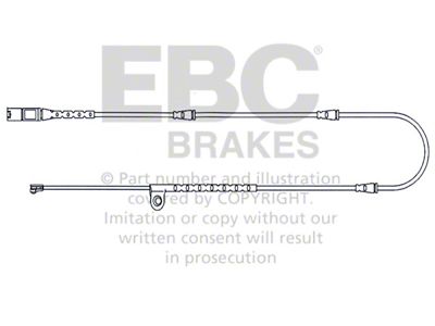 EBC Brakes Wear Leads Fronts Only - EFA141