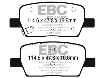 EBC Brakes Bluestuff Brake Pad Sets Rears Only - DP53064NDX