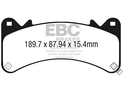 EBC Brakes Ultimax2 Brake Pad Sets Fronts Only - UD1910