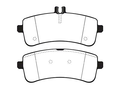EBC Brakes Yellowstuff Brake Pad Sets Rears Only - DP42350R